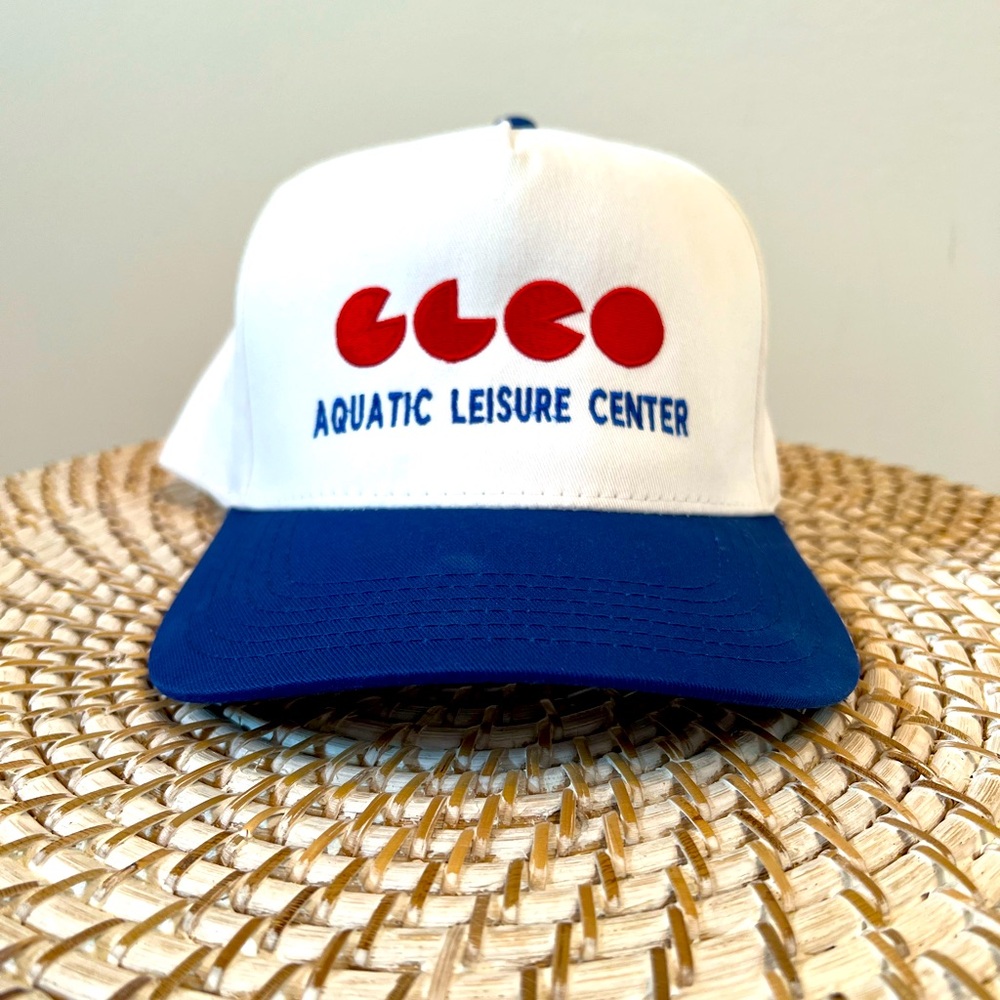 Aquatic Leisure Center 5 panel snapback trucker hat-RARE